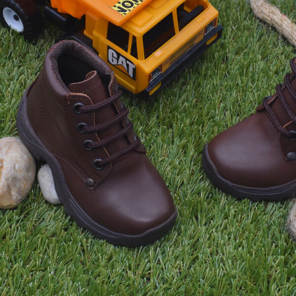 Children's Brown Boots Model 810