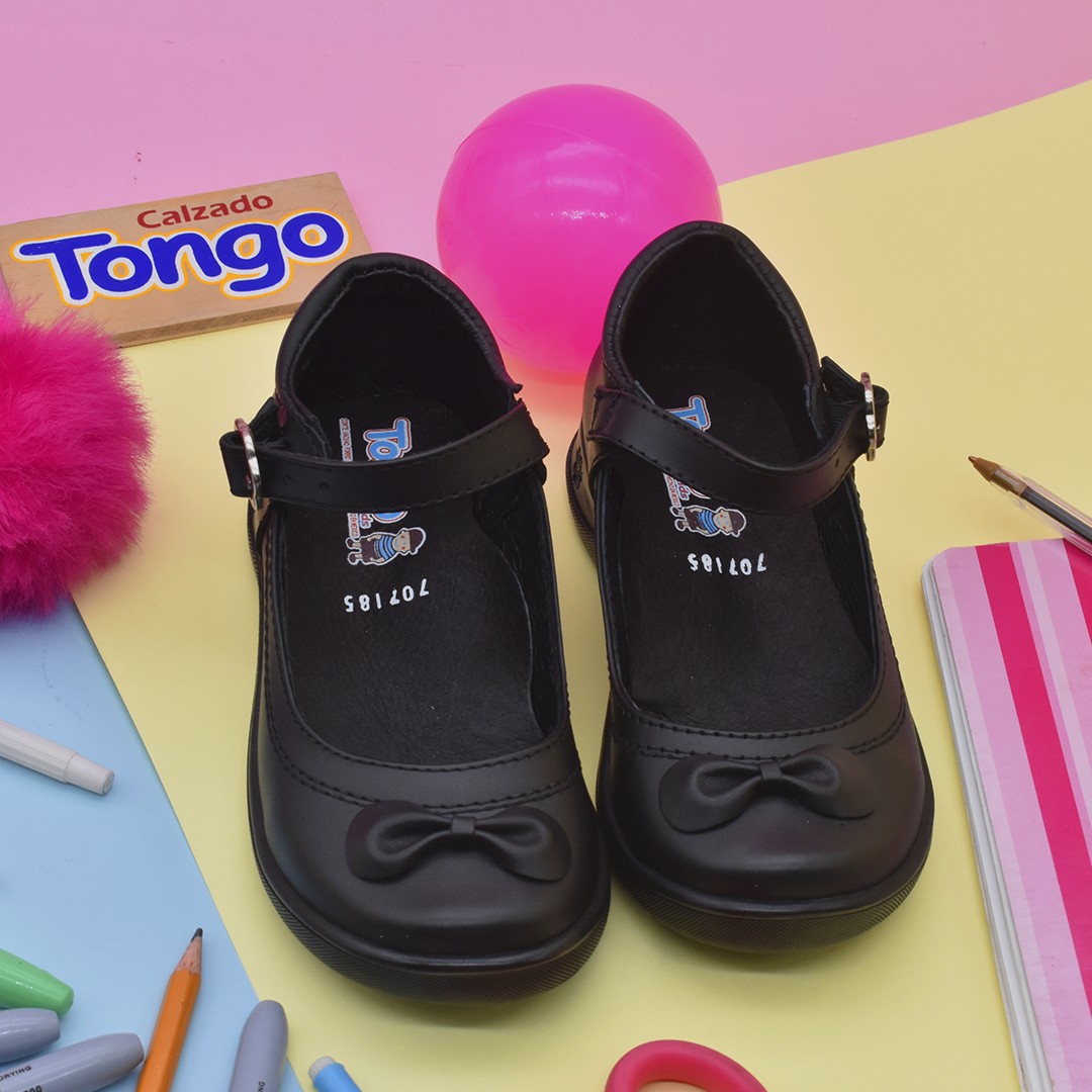 Children's Black shoes Model 707