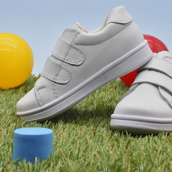 Children's white tennis Model 831