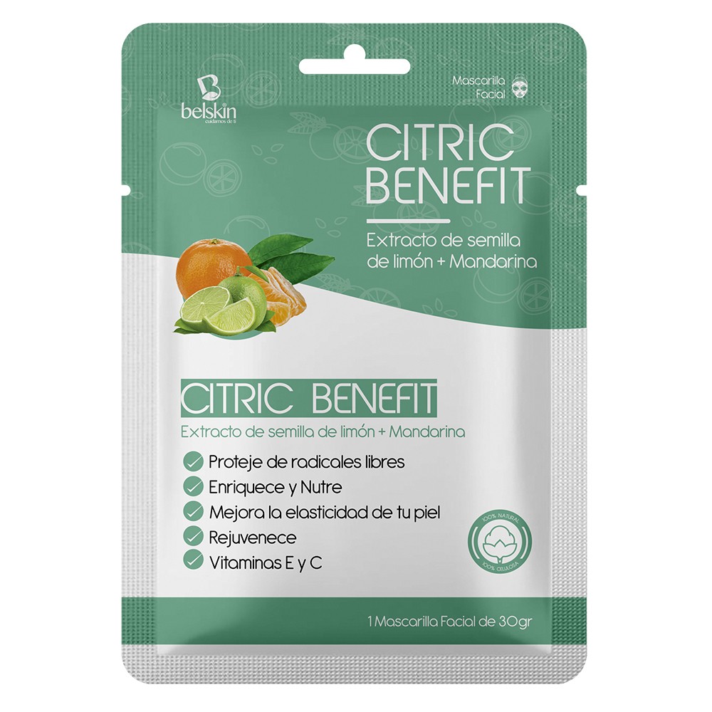 Citric face mask benefit