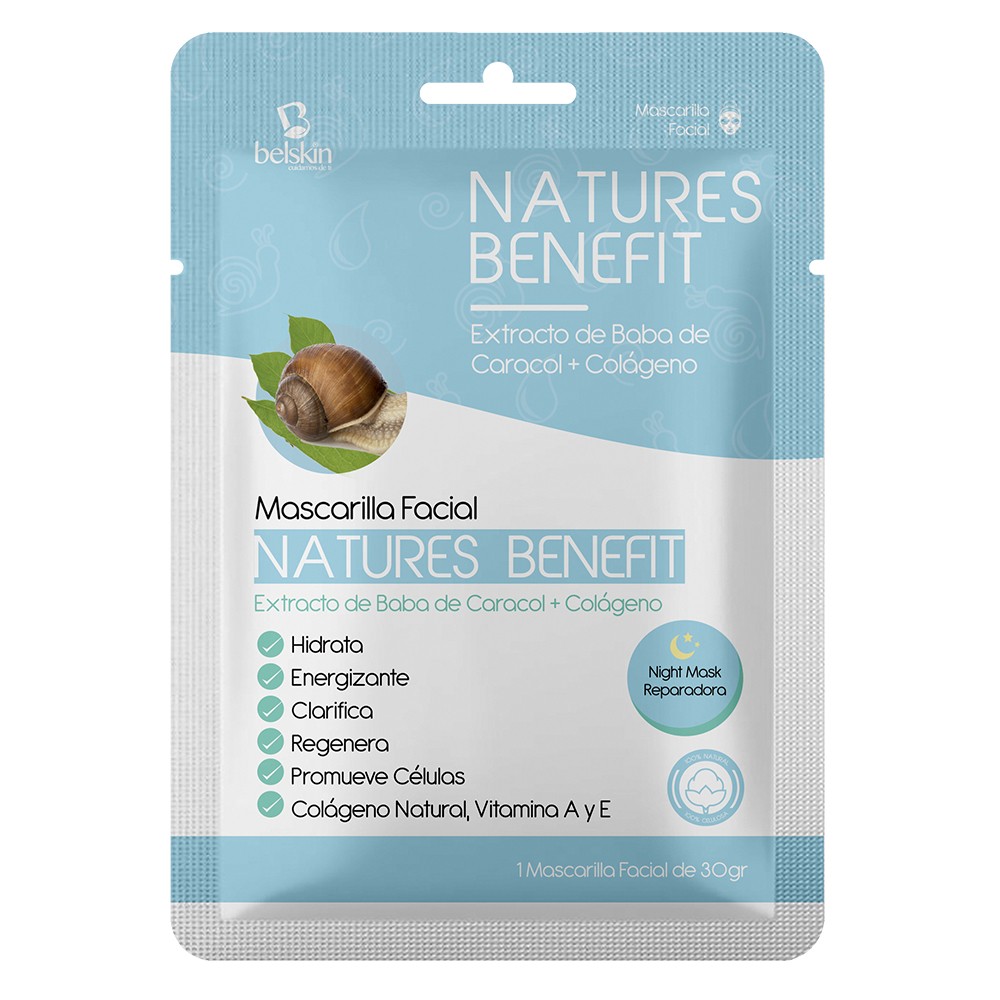 Natures face mask benefit