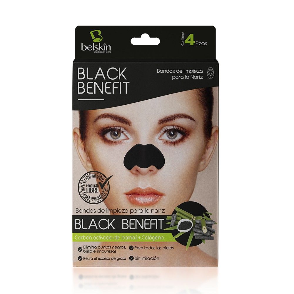 Black Benefit Nose Cleaning Bands