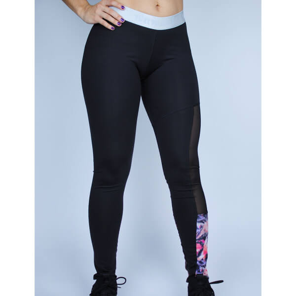 Black and Printed Legging