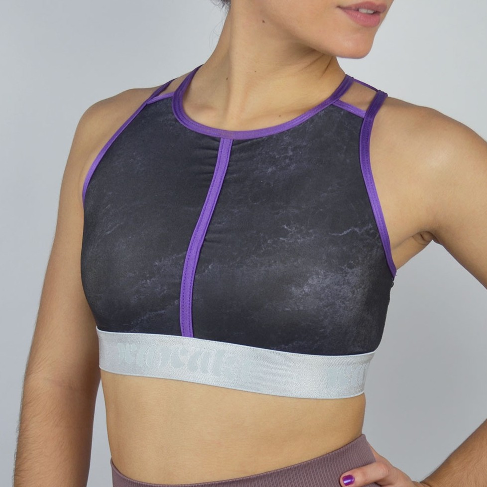 High Neck Sport Bra