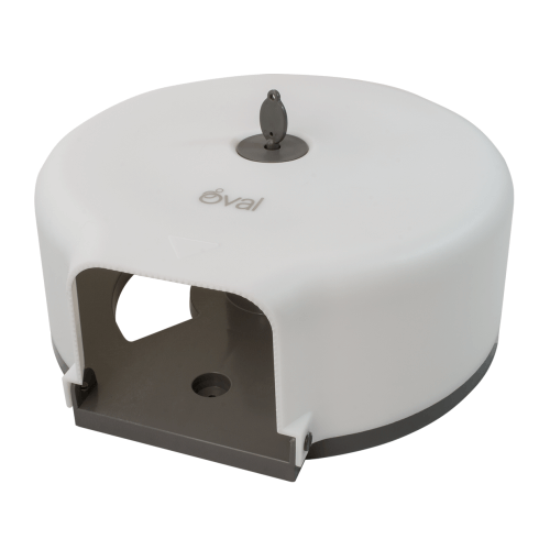 Jumbo Toilet Paper Dispenser (white color)