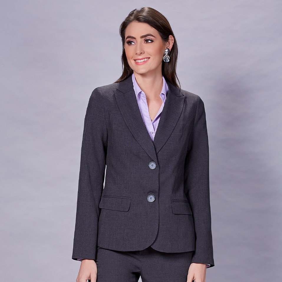 Pierre Cardin Charcoal Grey Business Suit / Classic Style / Soft-touch Durable-Colors