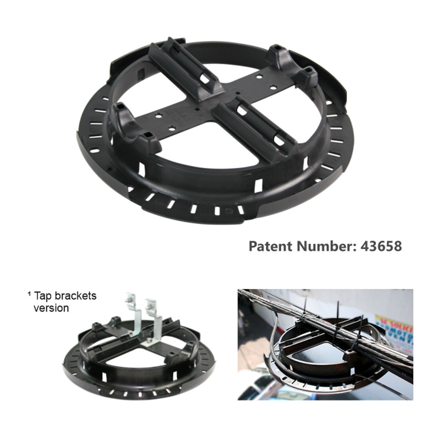 CABLE WHEEL 360° FIBER STORAGE UNIT