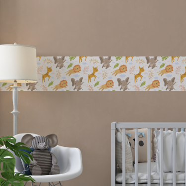 DECORATIVE BORDER - BABY JUNGLE