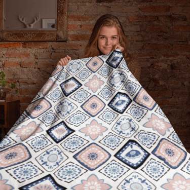 PERSONALIZED BLANKET - TALAVERA TILES