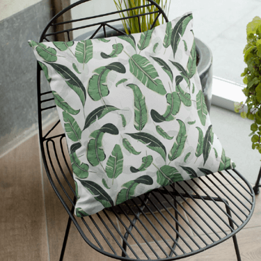 CUSHION - TOPICAL LEAFS