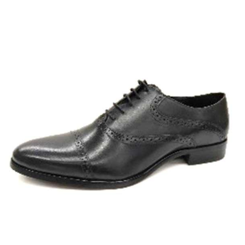 Classic Black Leather Shoes / Leather Dress Shoes / Men's Leather Footwear