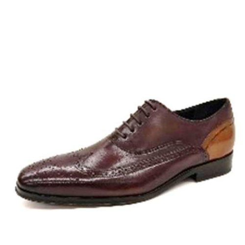 Bostonian Cinnamon Leather Shoes / Handcrafted Leather Shoes / Leather Oxford Shoes