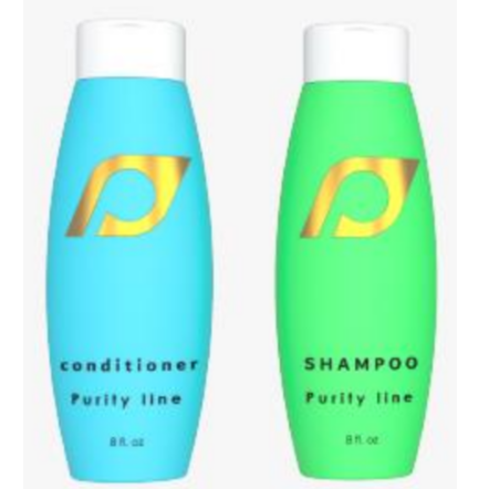 Purity Shampoo and Conditioner Bottles