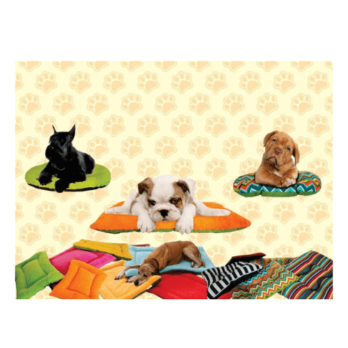 Anti-stress Sand Color Dog Bed