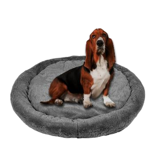 Anti-stress Gray Dog Bed