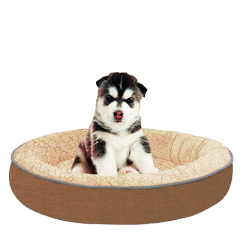 Nest Type Sand Color Pet Bed