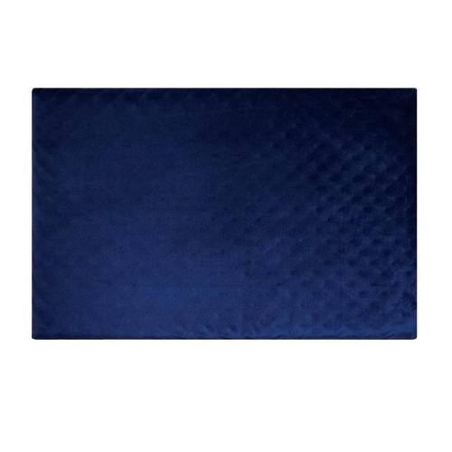 Oropedic Navy Blue Velor Pet Bed