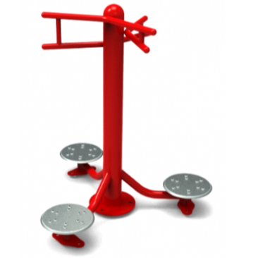 EBI1 - TRIPLE WAIST EXERCISER Machine Outdoor Park