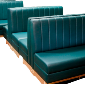 Classic Booth Set / Modern Diner Seating / Restaurant Dining Diner Armchair Booth