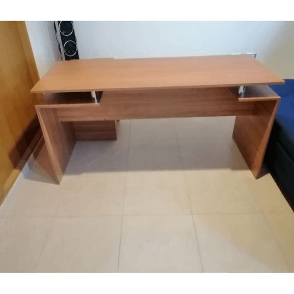 Made-to-Order Wooden Desks  / Bespoke Wooden Office Computer L-Shaped Desk with Drawers