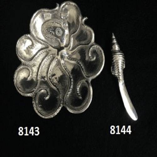 Pewter Snack Platters - OCTOPUS SNACK PLATTER MINI