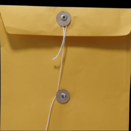 Envelope Manila Office 26x34 of 90 grs Round Seal and Thread with 100 pieces