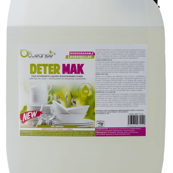 DETER MAK | Concentrated Dishwasher Detergent