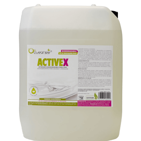 ACTIVEX | Biodegradable Concentrated Degreasing Dishwashing Liquid