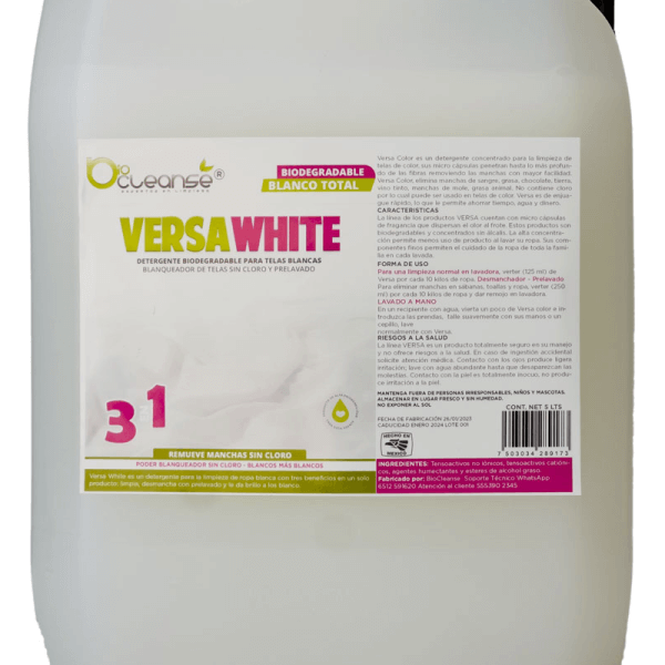 VERSA WHITE | White Laundry Detergent With Enzymes