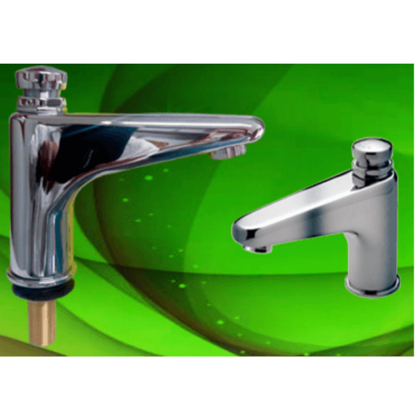 Contemporary Faucet / Innovative Mixer Fixture / Helvex Faucet Push Key