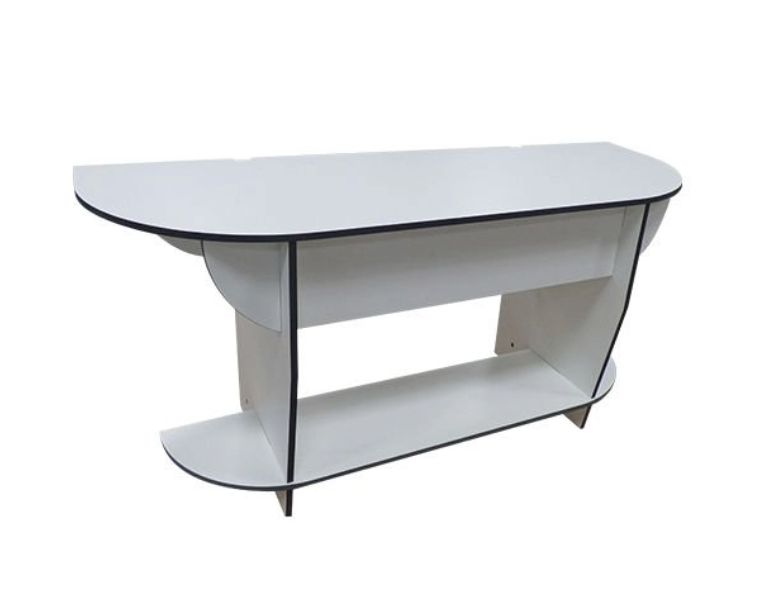 Versatile White Console Table