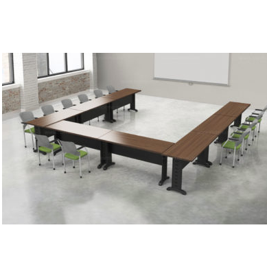 Large U-Shaped Wooden Conference Meeting Table / Boardroom Tables / Meeting Room Essentials
