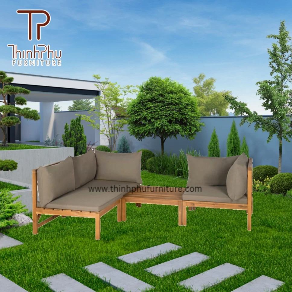 wood outdoor furniture Sofa set furniture - Garden outdoor furniture - wood furniture