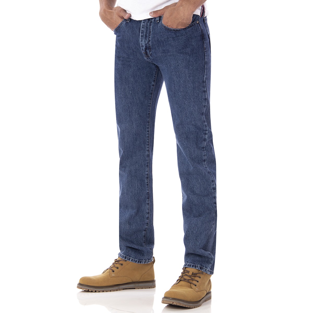 Mens Jeans Rocco 703 Silver Plate Relaxed Fit