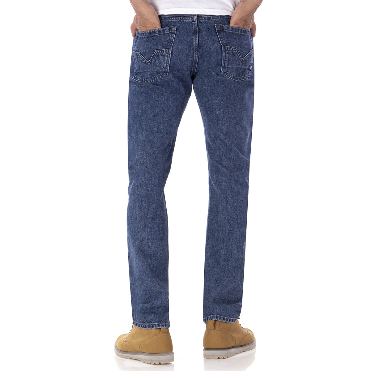 Mens Jeans Rocco 703 Silver Plate Relaxed Fit