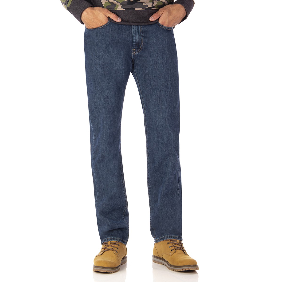 Mens Jeans Rocco 704 Silver Plate Relaxed Fit