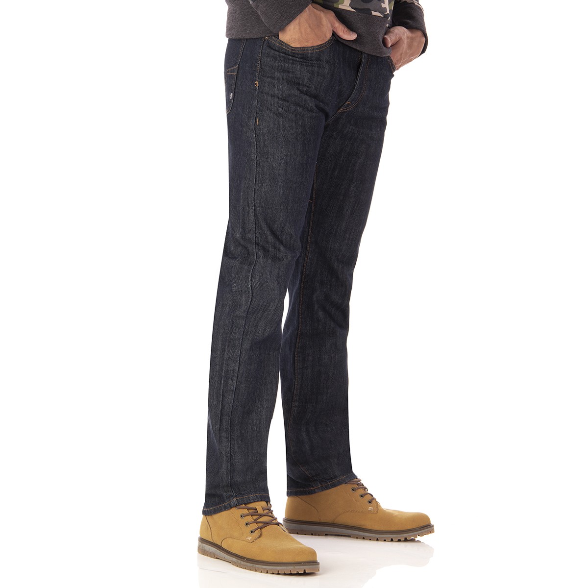 Mens Jeans Rocco 705 Silver Plate Relaxed Fit