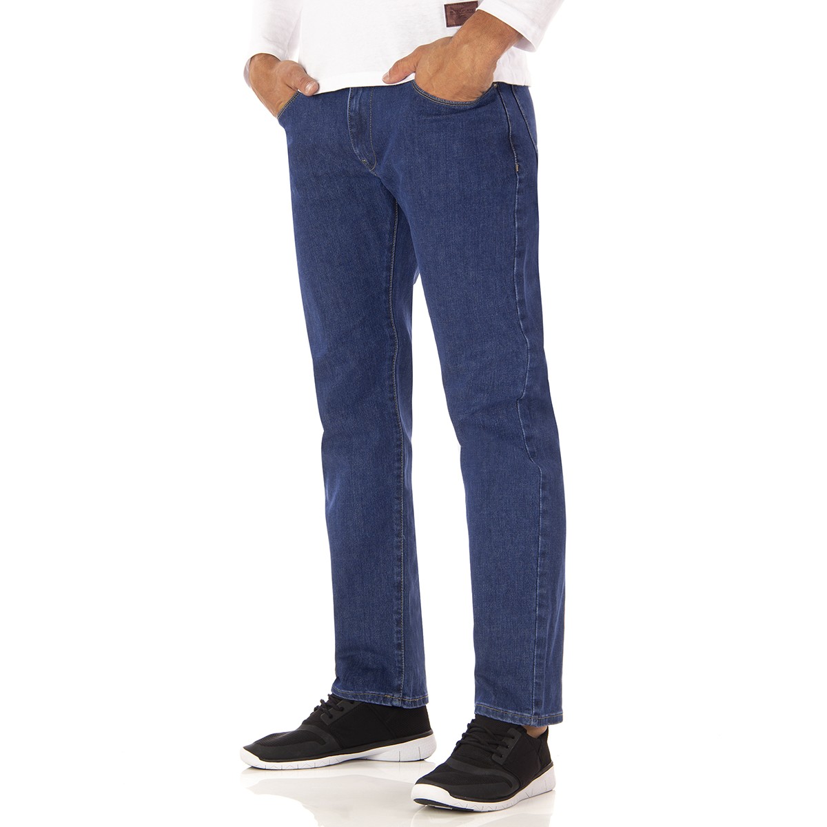 Mens Jeans Crotch 1801 Silver Plate Regular Slim Fit