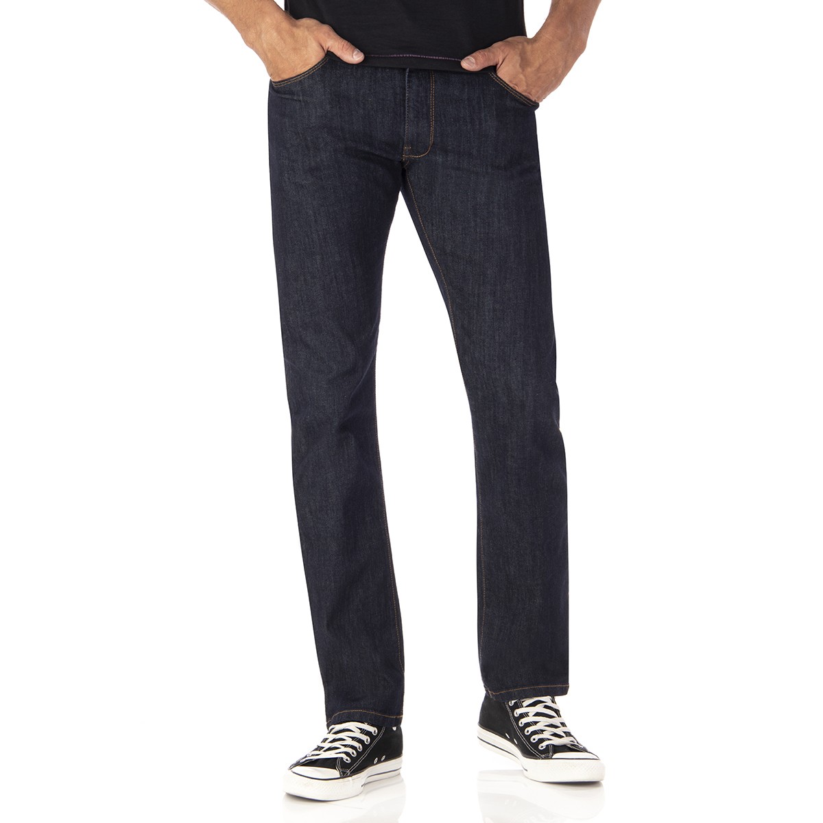 Mens Jeans Crotch 1803 Silver Plate Regular Slim Fit