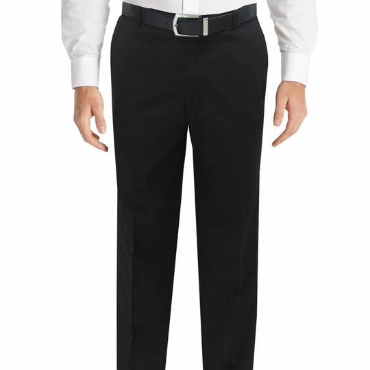 Men's dress pant with expandable waist band