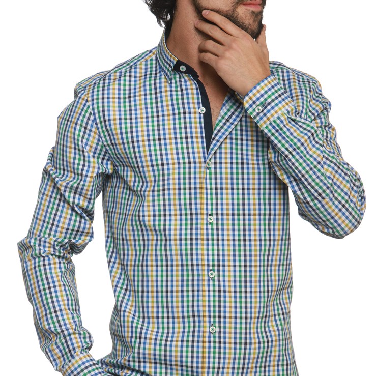 PLAID SHIRT LONG-SLEEVED MODEL: SMZ0120-5