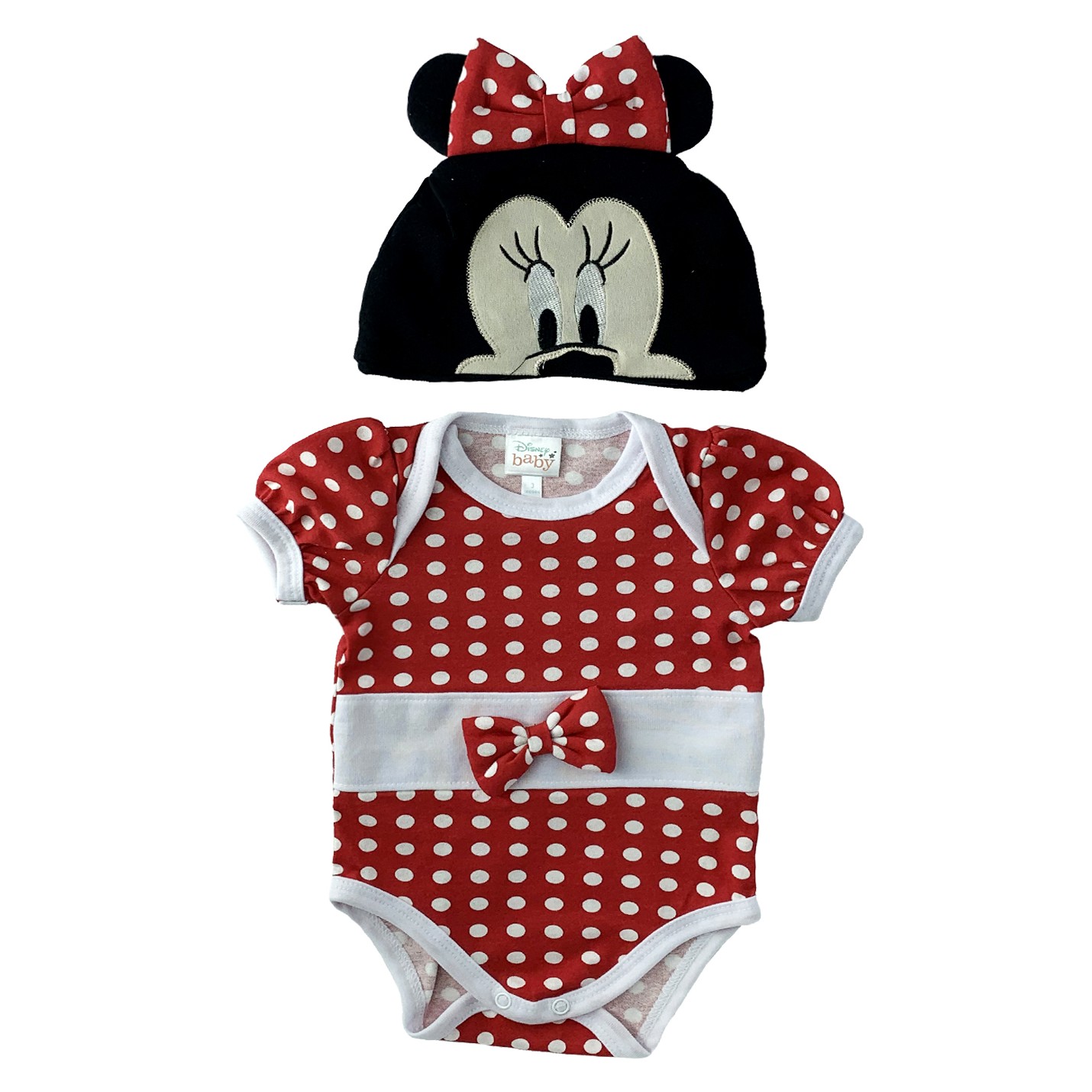 Minnie Polkadot Baby Romper