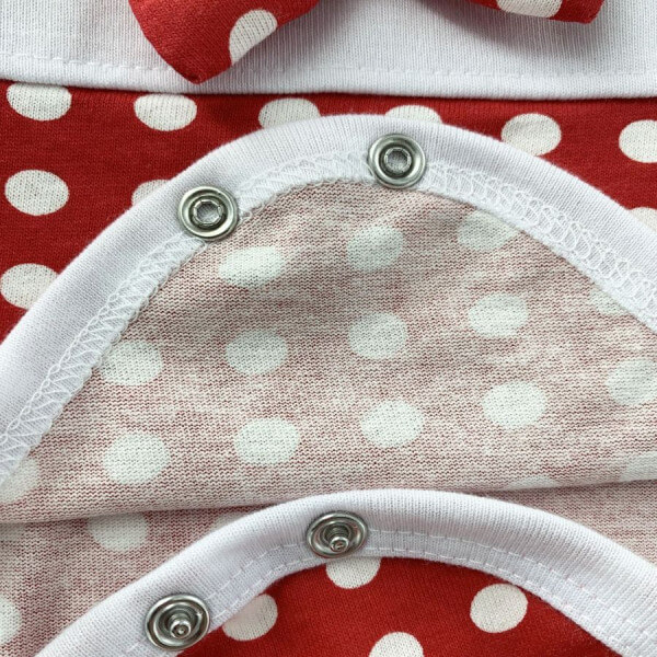 Minnie Polkadot Baby Romper