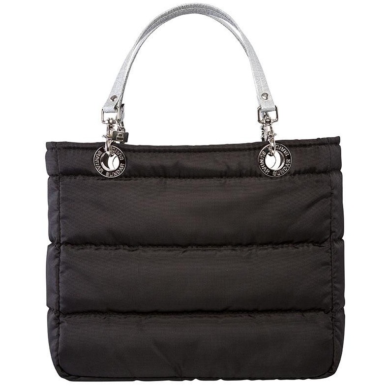 Black Basica Shoulder Bag