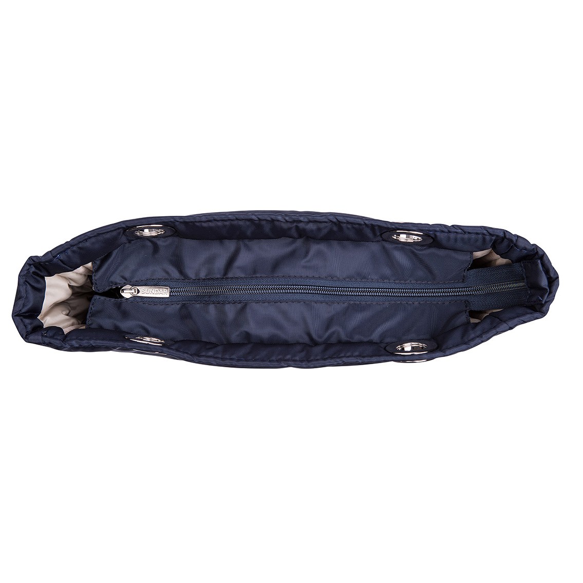 Blue Navy Basica Shoulder Bag