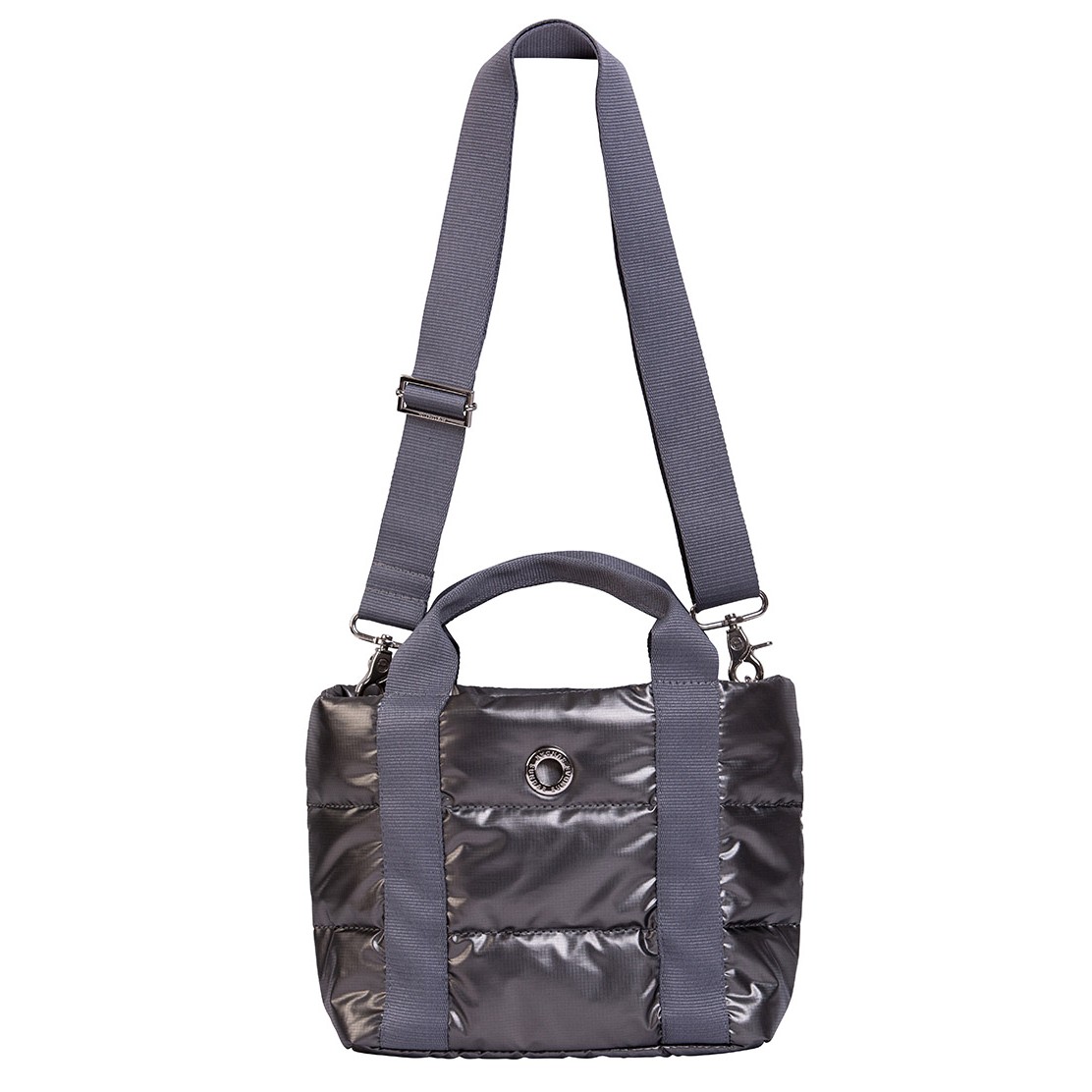 Gray Básica Mini with Gray Adjustable Strap