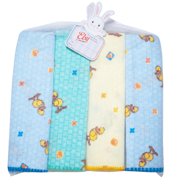 Pack Of 4 Flannel Blankets Brand ELSY