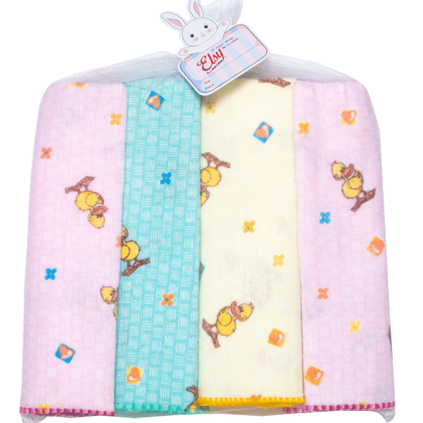 Pack Of 4 Flannel Blankets Brand ELSY