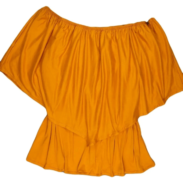 Ruffle Sleeve Peasant Blouse