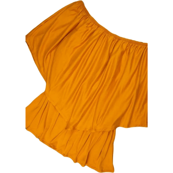 Ruffle Sleeve Peasant Blouse